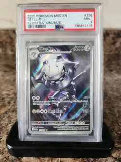 Steelix 150/132 IR - Pokemon Mega Evolution PSA 9 - Image 1
