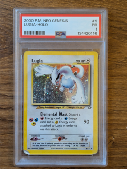 2000 Pokemon Neo Genesis PSA 1 Lugia Holo #9 WOTC FRESH GRADE CASE SLAB - Image 1