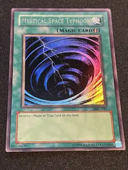 Yu-Gi-Oh! Mystical Space Typhoon Magic Ruler Ultra Rare Unlimited Holo MRL-047 - Image 1