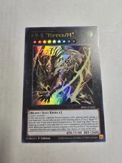 K9-X "Ripper/M" 1st Edition Ultra Rare BPRO-EN043 Yu-Gi-Oh! - Image 1