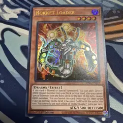 Yugioh Rokket Loader Ultra Rare BPRO-EN001 Near Mint - Image 1