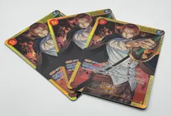 One Piece CCG Shanks 3x Card set - OP01-120 SEC - English - ALL NM+ - Image 1