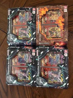 One Piece Illustration Boxes Vol 5 and 6 New Sealed - Image 1