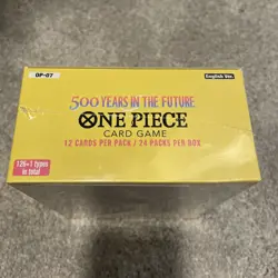 Sealed 500 Years In The Future Booster Box OP-07 English One Piece TCG Unopened - Image 3