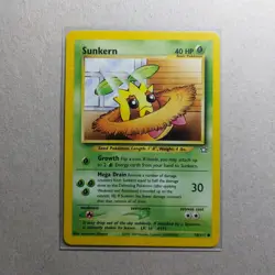 Sunkern 78/111 Neo Genesis Common Pokemon Card WOTC - Image 1