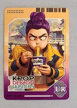 NEW! KPop Demon Hunters Exquisite Collection Card - Rumi - UR Rarity #009 - Image 1