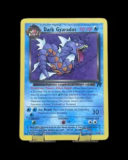 Pokemon TCG Dark Gyarados Card 25/82 Team Rocket 2000 WOTC Non Holo - Image 1