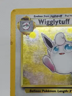 Pokemon Wigglytuff 16/64 Jungle Holo Rare Unlimited 80 HP 1999 TCG Card - Image 4