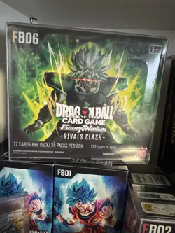 Dragon Ball Super Fusion World Card Game Rivals Clash Booster Box FB06 (SEALED) - Image 1
