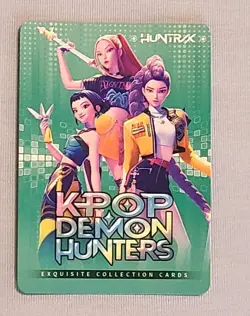 NEW! KPop Demon Hunters Exquisite Collection Card - Mira - UR Rarity #005 Holo - Image 2