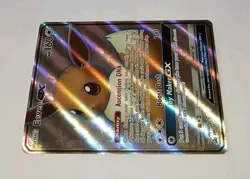 EEVEE GX SM242 Ultra Rare Textured Holo Full Art Promo Card 🌟 NM/Mint 🌟 2020 - Image 3