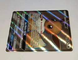 EEVEE GX SM242 Ultra Rare Textured Holo Full Art Promo Card 🌟 NM/Mint 🌟 2020 - Image 4