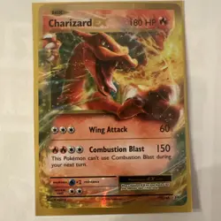 Pokemon TCG Charizard EX XY Evolutions Card 12/108 - Image 1