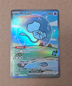 2024 Pokemon S&V Paldean Fates Bubble Mew ex SIR Special Rare Card 232/091 READ - Image 1