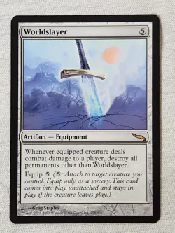 NM Worldslayer Mirrodin Mtg Magic the Gathering - Image 1