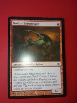 MTG-MAGIC THE GATHERING Goblin-Bergsteiger 2008 Deutsch 102/2749 - Image 1