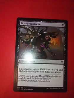 MTG-MAGIC THE GATHERING Dornenpeitsche 2019 Deutsch 092/269 - Image 1