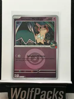 Pokemon ME: Ascended Heroes - Team Rocket’s Mimikyu 097/217 Energy Reverse Holo - Image 1