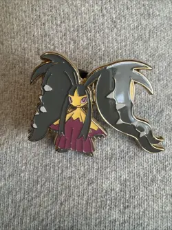 2016 Pokemon M MEGA MAWILE EX Metal Enamel Pin from Premium Collection - Image 1