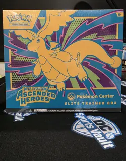 Ascended Heroes Pokemon Center Exclusive ETB Elite Trainer Box Factory Sealed - Image 1