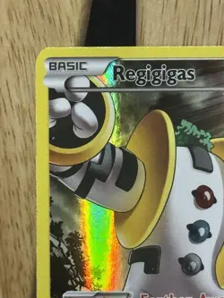 Regigigas (Full Art) XY82 Pokemon TCG XY Black Star Promo Near Mint NM- / LP+ - Image 3