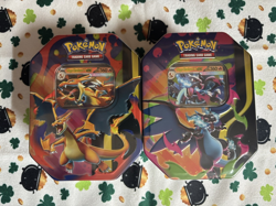 Pokemon Mega Charizard -Set of 2- Tins - Image 1