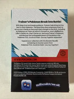 Pokemon TCG Journey Together Booster Bundle SEALED - 6 Booster Packs - Image 2