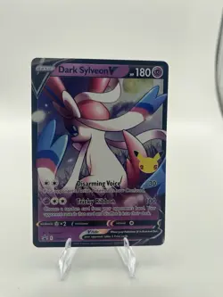 Pokemon TCG Dark Sylveon V SWSH134 Promo Basic Holo HP 180 English - Image 1