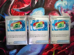 Pokemon TCG Poke Pad 198/217 Ascended Heroes Lot of 3 NM/PACK FRESH! - Image 1