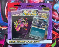 Pokemon Ascended Heroes Ghastly Tech Sticker Collection New & Sealed - UK Seller - Image 1