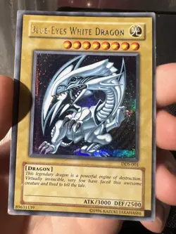 X2 2002 Yugioh DDS-001 Dark Duel Stories Promo Blue-Eyes White Dragon Secret - Image 3