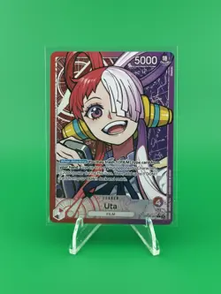 English One Piece TCG Wings of the Captain Uta Alt Art Leader Op06-001 - Image 1