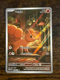 Vulpix 138/132 Pokemon Mega Evolution TCG Card NM - Image 1