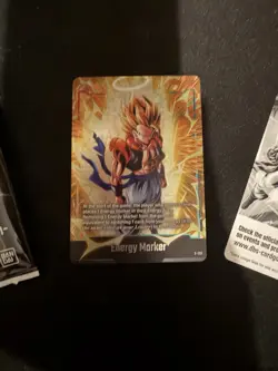 Dragon Ball Super Card Game 2nd Anniversary Energy Marker E-129 Gogeta bandai - Image 3