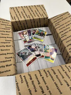 One Piece TCG: 2000 Count NM C/U English Bulk Lot +10 Rare Cards - Image 1