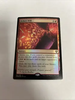 Jeska’s Will Foil Card #187 MTG LP - Image 1