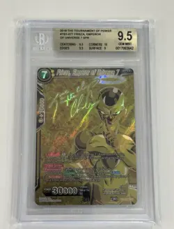 Dragon Ball Super Card Game Frieza, Emperor of Universe 7 TB1-077 SPR BGS 9.5 - Image 1