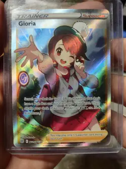 Pokemon Gloria Ultra Rare Full Art Trainer Supporter TG26/TG30 Holo Card - Image 1