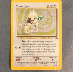 Pokemon Smeargle Neo Discovery Holo Rare English Pokemon TCG Card #11/75 2001 - Image 1