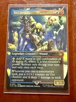 MTG - Vivi Ornitier (Borderless) Final Fantasy Regular (0321) Non-Foil NM - Image 1