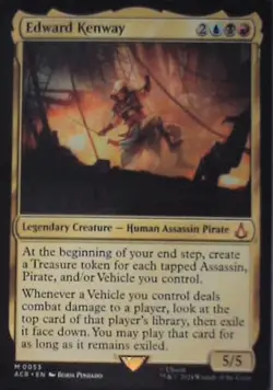 Edward Kenway - Universes Beyond: Assassin's Creed: #53, MTG Nm C252 - Image 1