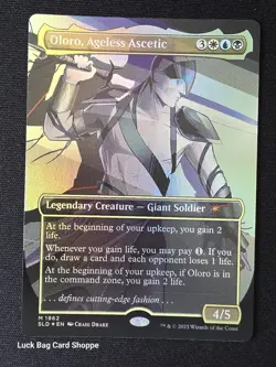 Oloro, Ageless Ascetic (1962) (Rainbow Foil) Secret Lair Drop Foil - Image 1