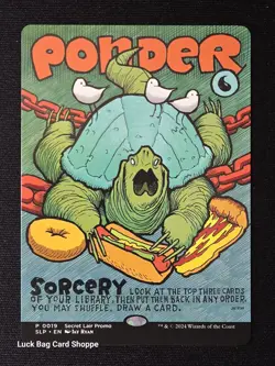 Ponder 0019 Secret Lair Showdown Promo Non-Foil - Image 1