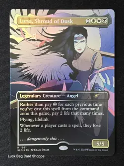 Liesa, Shroud of Dusk (1961) (Rainbow Foil) Secret Lair Drop Foil - Image 1