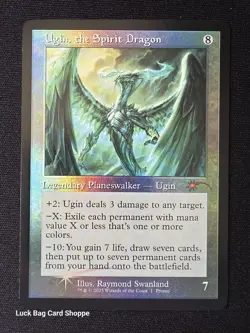 Ugin, the Spirit Dragon (Retro Frame) Secret Lair Drop Promo Foil - Image 1