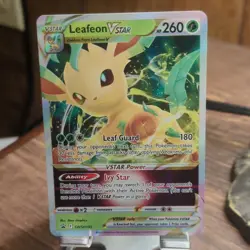 Pokemon TCG Eevee V SWSH065 & Leafeon V SWSH194 VSTAR SWSH195 Holo 2020 - Image 3