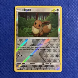 Pokemon TCG Eevee 166/236 Cosmic Eclipse Reverse Holo NM (a) - Image 1