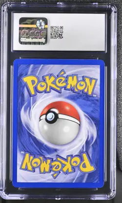 POKEMON 1999 BASE SET HITMONCHAN #7 SHADOWLESS VINTAGE HOLO ⭐CGC 9 MINT⭐ - Image 2