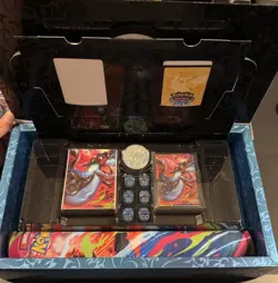 Pokemon Charizard X UPC Ultra Premium Collection Empty Box With Accessories - Image 1