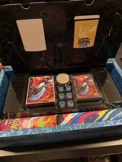 Pokemon Charizard X UPC Ultra Premium Collection Empty Box With Accessories - Image 3